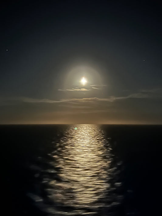 Baja Sea Full Moon (8763)